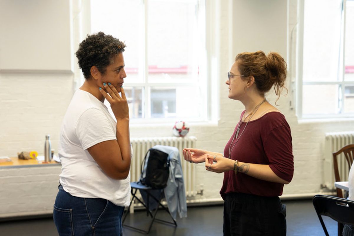 Sara Powell,  Penelope Skinner at 