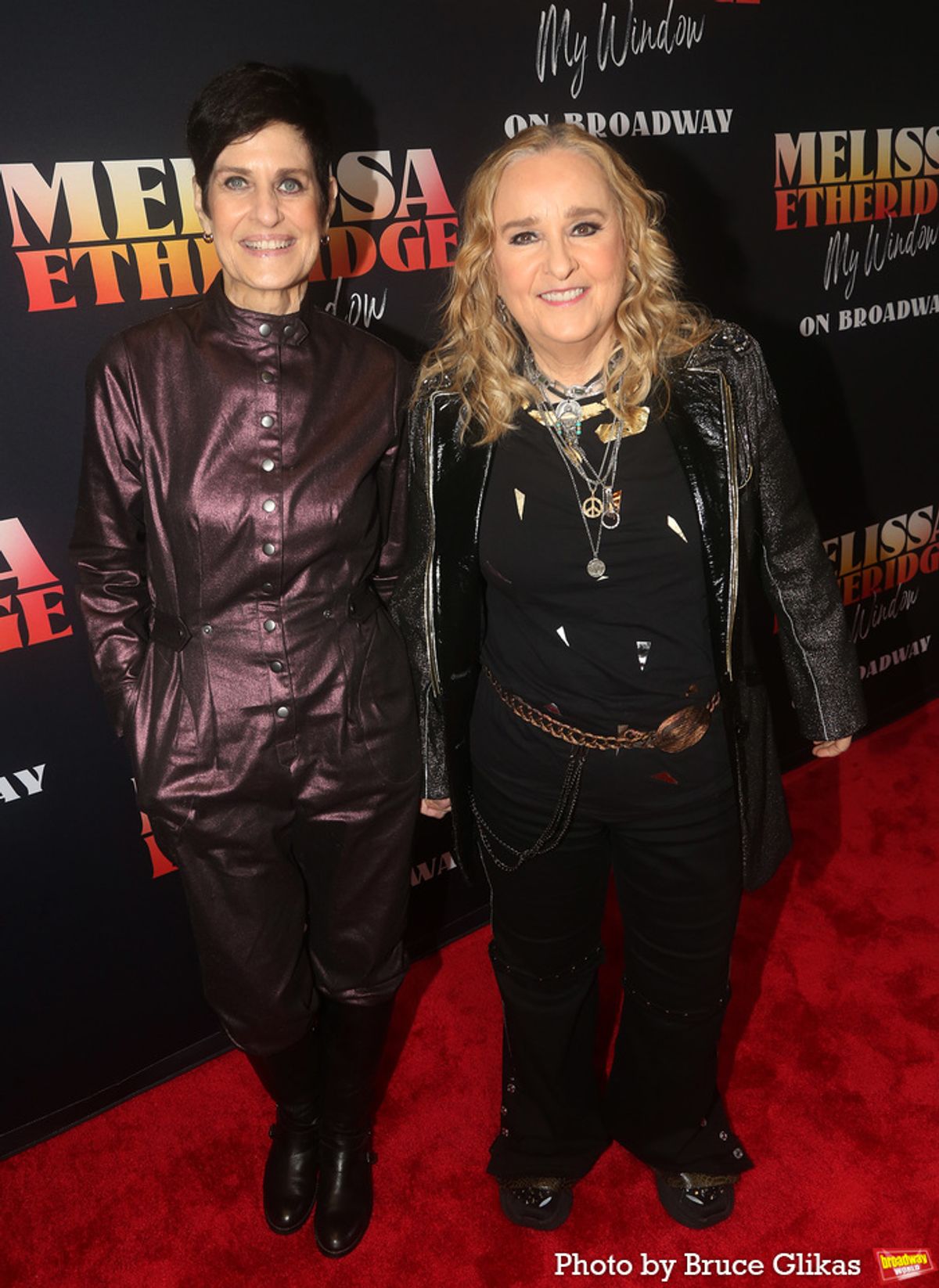 Linda Wallem-Etheridge and Melissa Etheridge at 