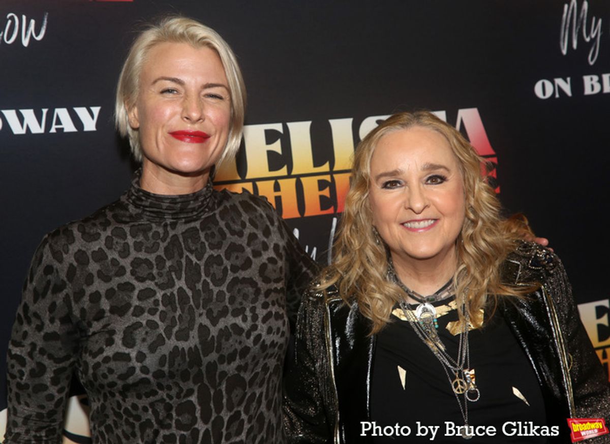Anna Symonds and Melissa Etheridge at 