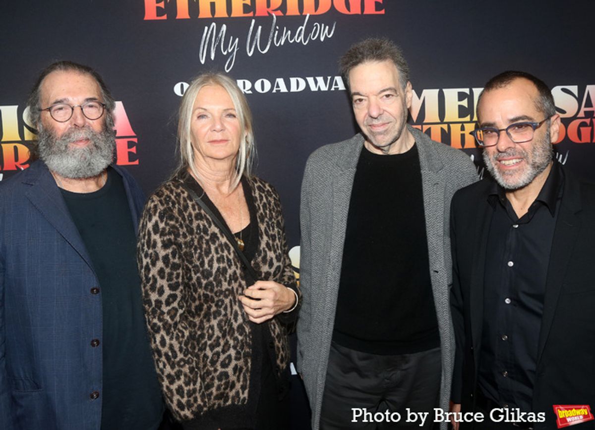 Michael Cohl, Shelley Cohl, Glenn Orsher and Steven Greener at 