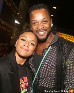 Ariana DeBose and J. Harrison Ghee @ BroadwayWorld Ariana DeBose and J. Harrison Ghee Photo