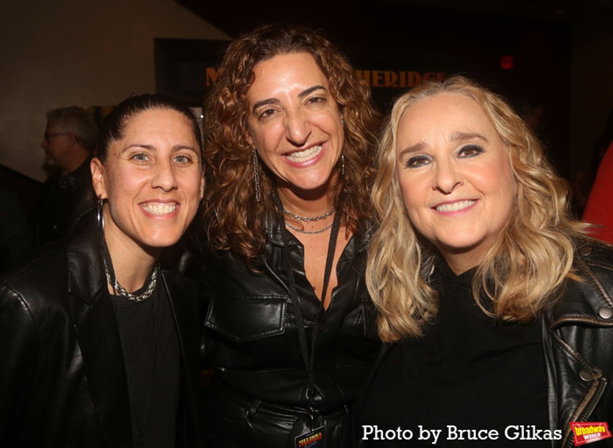 Jennifer Weber, Eva Price and Melissa Etheridge at 