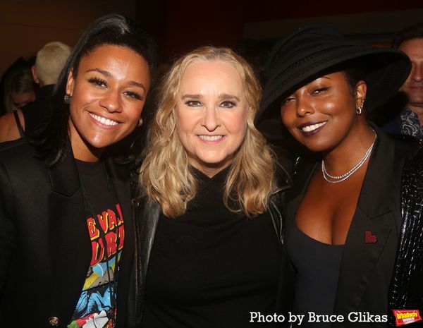 Ariana DeBose, Melissa Etheridge and Adrienne Warren Photo