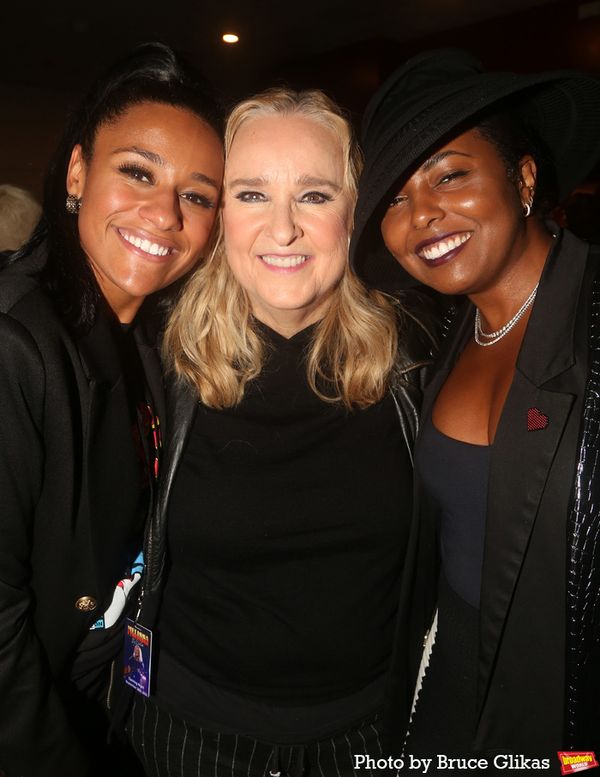 Ariana DeBose, Melissa Etheridge and Adrienne Warren Photo