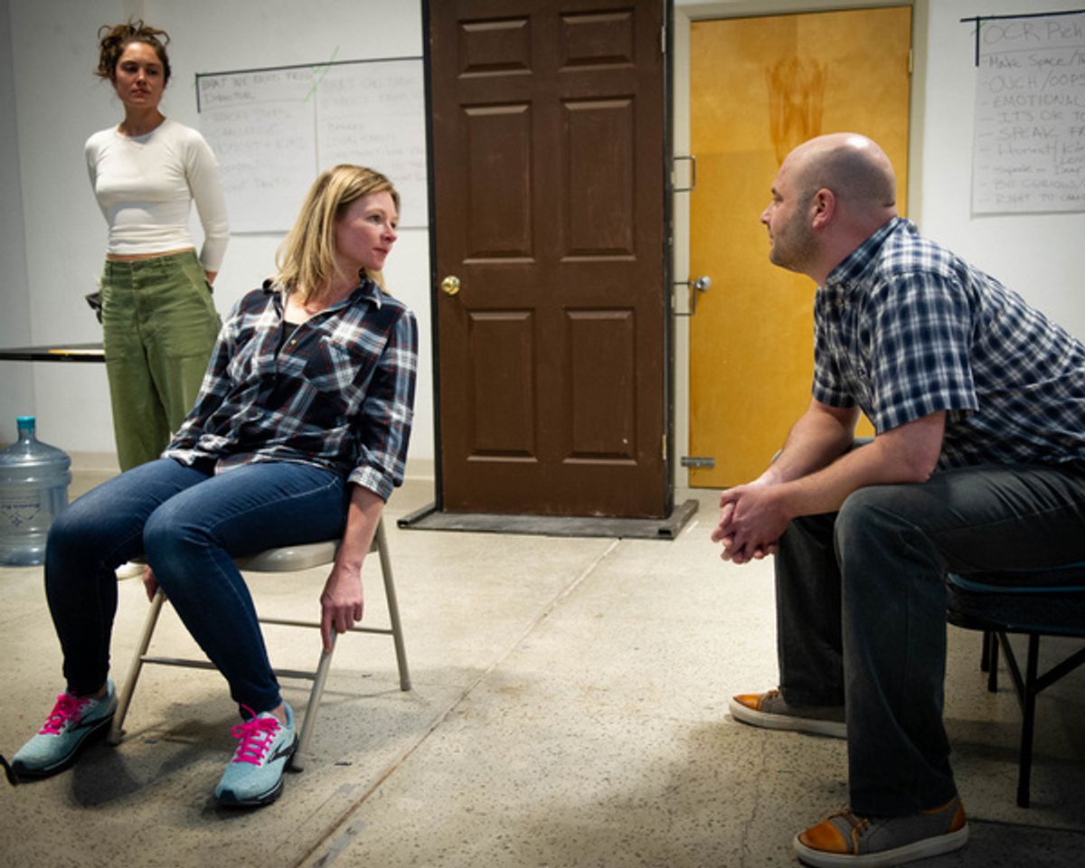 Chloe Carson, Kelsey Landon, and Patrick MacDonald at 