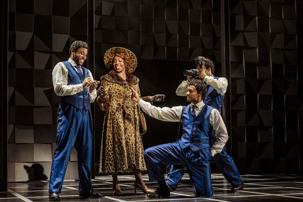 Carly Mercedes Dyer and the Company of THE DRIFTERS GIRL Photo