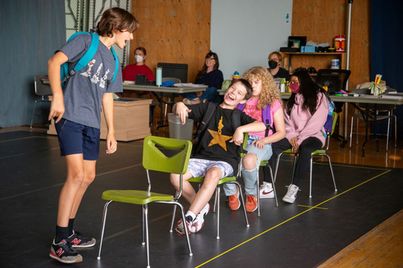 Photos: First Look At Rehearsals For World Premiere MORRIS MICKLEWHITE AND THE TANGERINE DRESS  Image