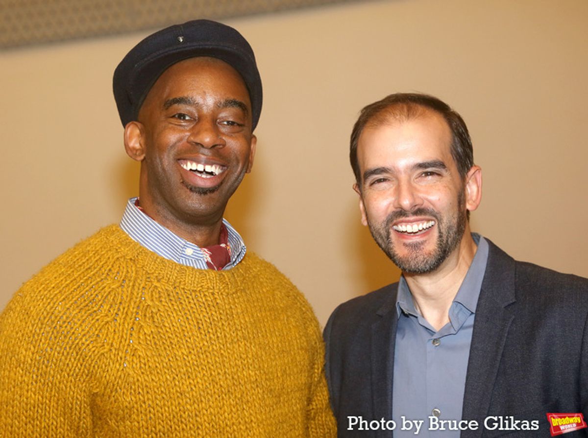 Choreographer Dominique Kelley and Director Marc Bruni at 