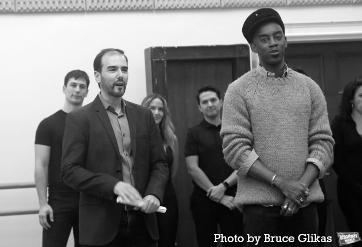 Director Marc Bruni and Choreographer Dominique Kelley at 