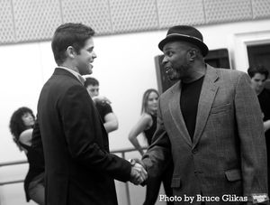 Jeremy Jordan and Stanley Wayne Mathis Photo