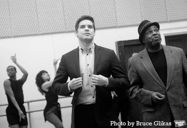 Jeremy Jordan and Stanley Wayne Mathis Photo
