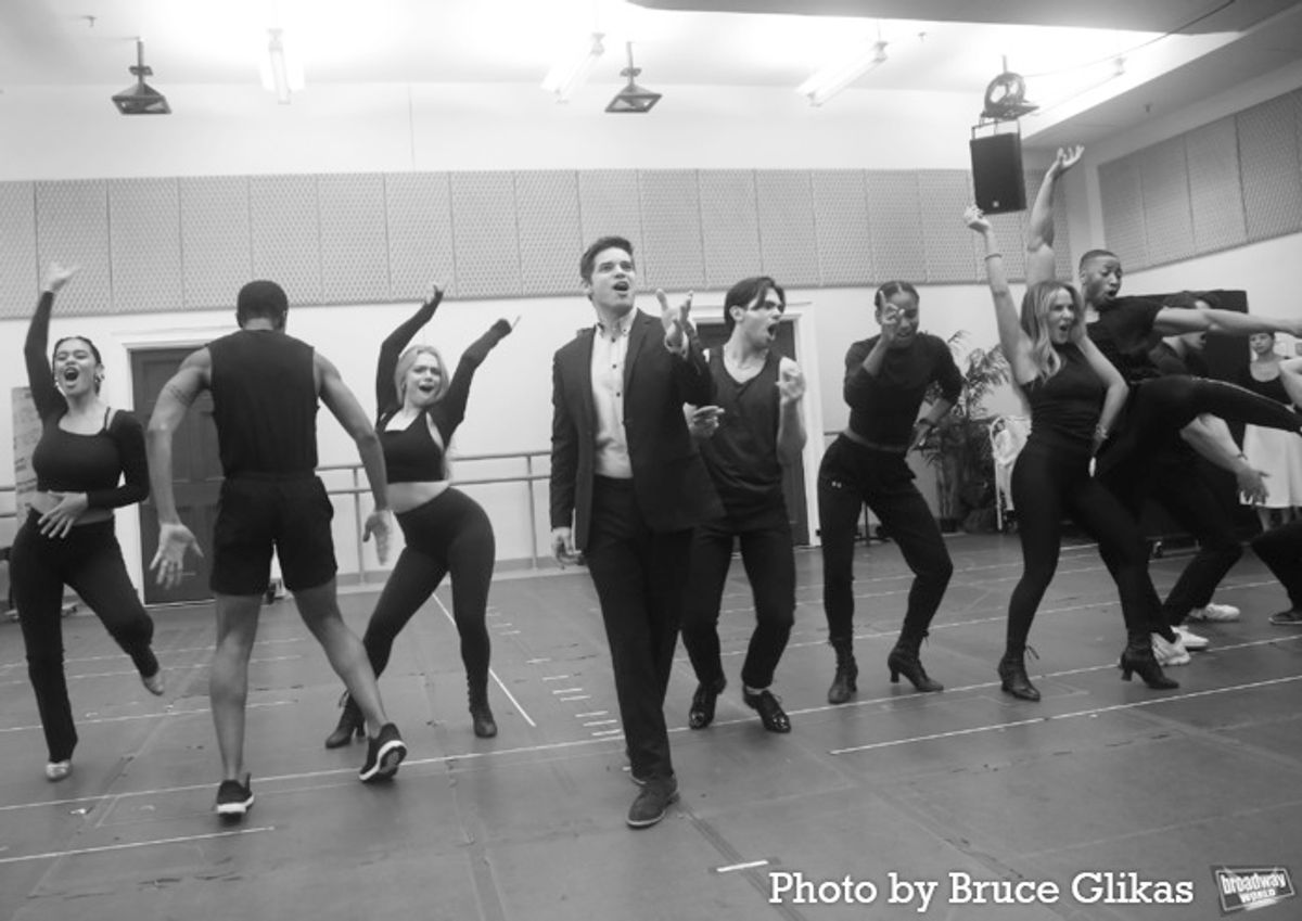 Jeremy Jordan and The Ensemble of 'The Great Gatsby' at 