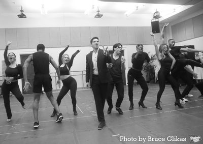 Jeremy Jordan and The Ensemble of "The Great Gatsby" Photo