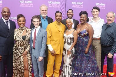 Director Kenny Leon, Vanessa Bell Calloway, Noah Robbins, Jay O. Sanders, Leslie Odom Photo