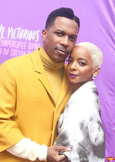 Leslie Odom, Jr. and Kara Young Photo