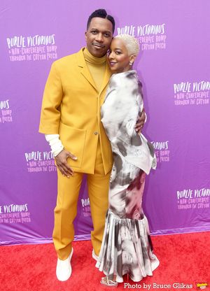 Leslie Odom, Jr. and Kara Young @ BroadwayWorld Leslie Odom, Jr. and Kara Young Photo