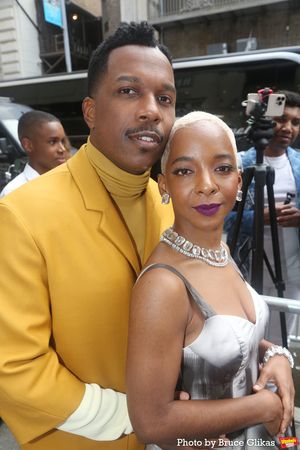 Leslie Odom, Jr. and Kara Young @ BroadwayWorld Leslie Odom, Jr. and Kara Young Photo