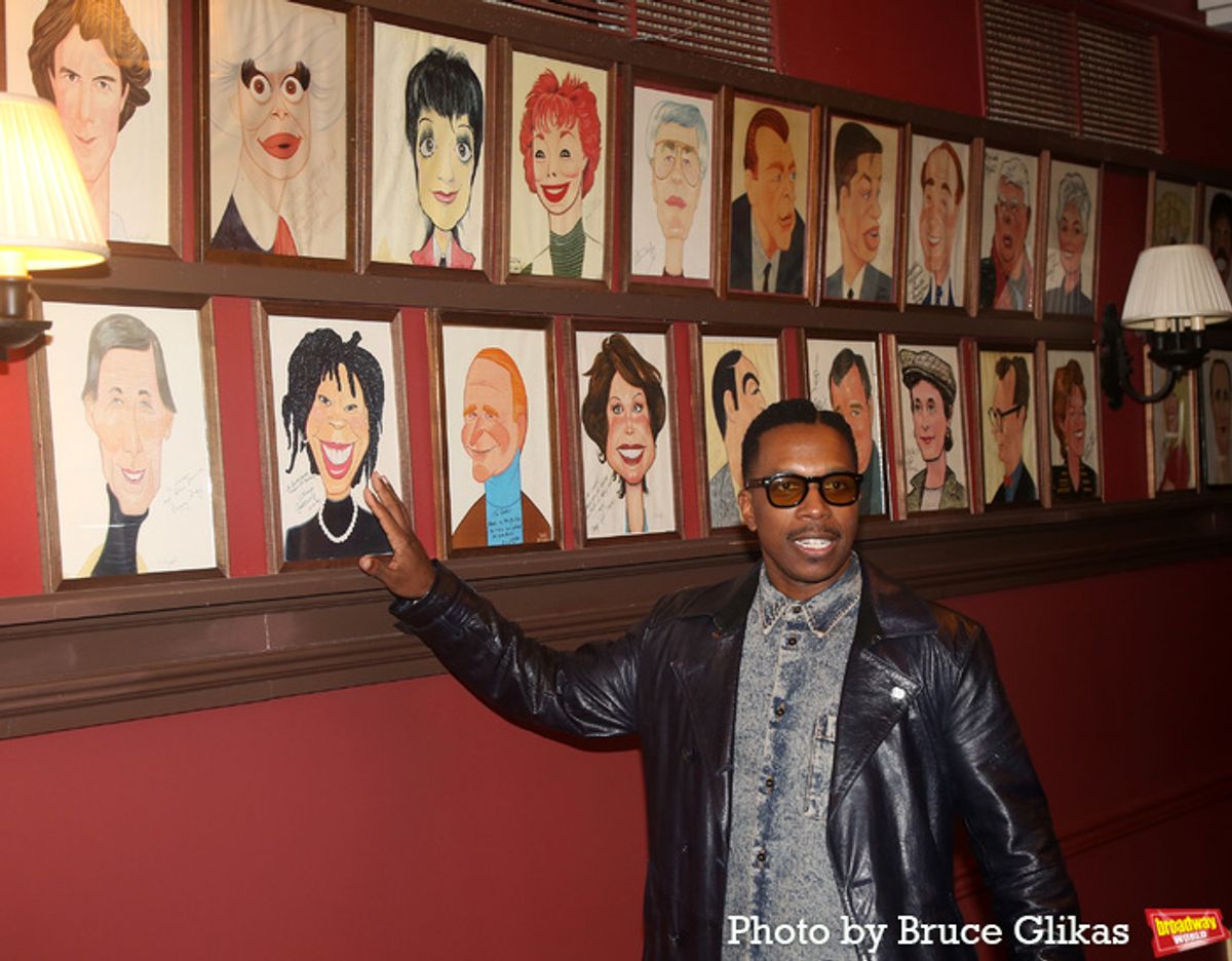 Leslie Odom Jr. at Photos: Director Kenny Leon Gets His Sardi's Portrait