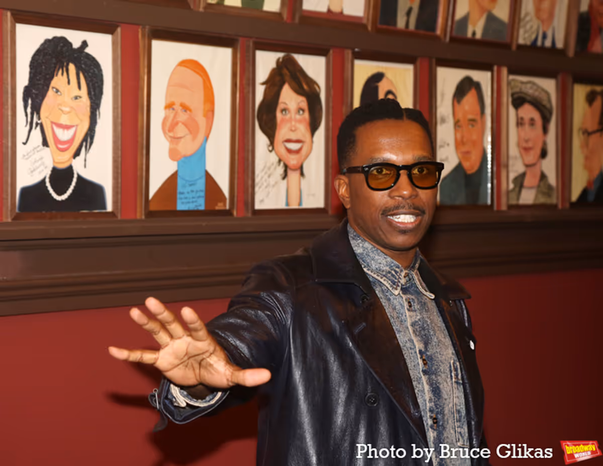 Leslie Odom Jr. at Photos: Director Kenny Leon Gets His Sardi's Portrait