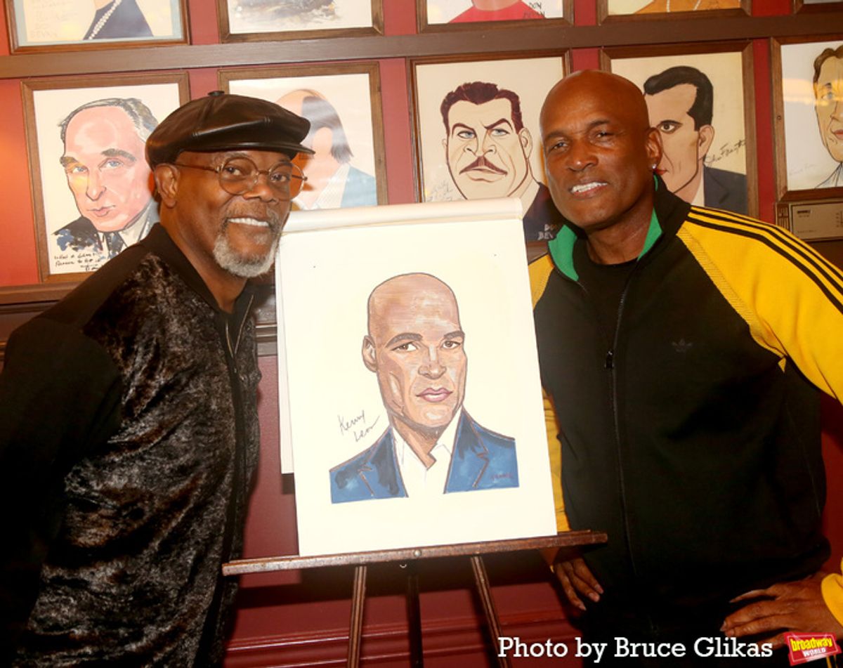 Samuel L. Jackson and Kenny Leon at 