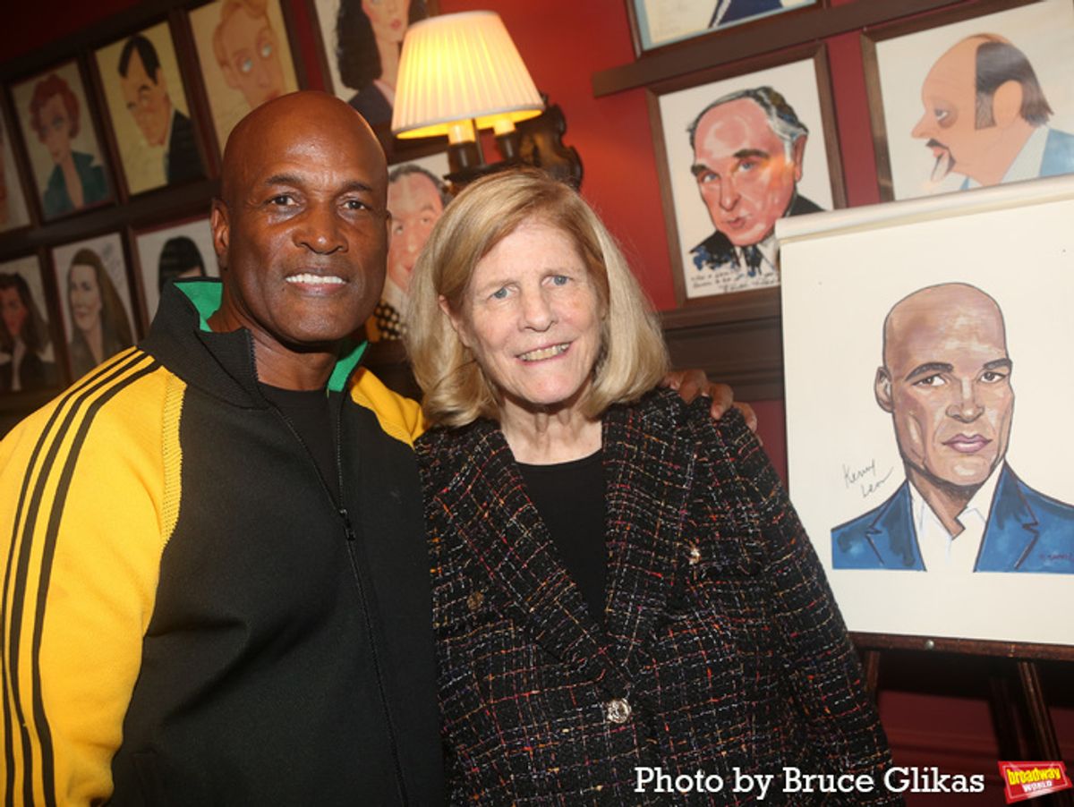 Kenny Leon and Louise Gund at 