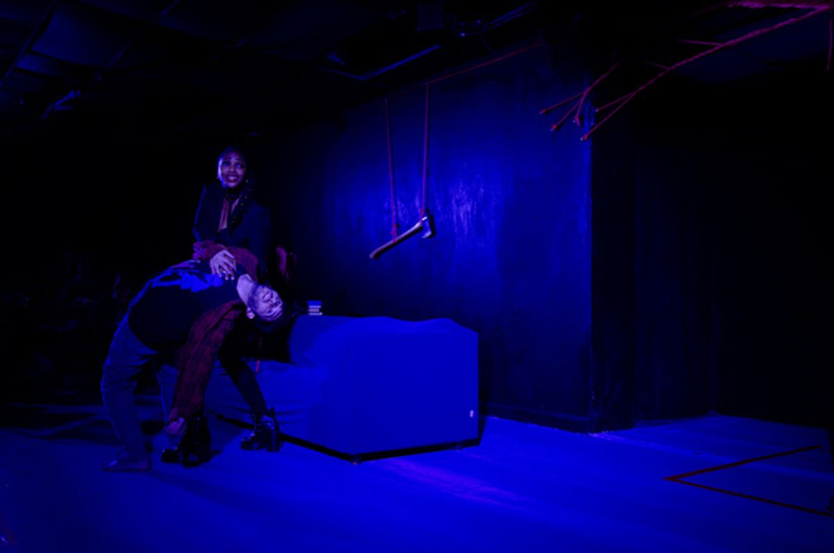 Monique Marshaun and Joshua Servantez at 