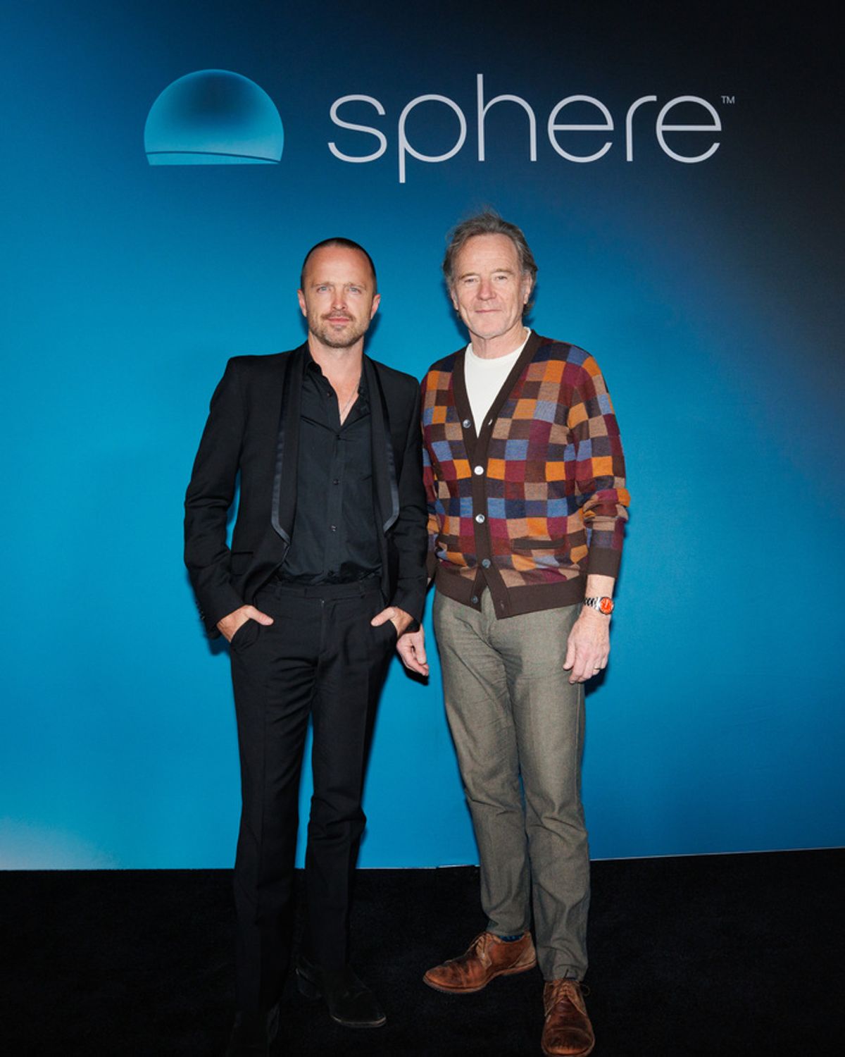 Bryan Cranston and Aaron Paul at 
