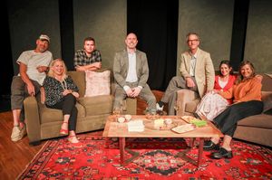 Sam Catlin, Amy Scribner, Paul Gabriel, Paul Schulze, John Ales, Julie Dretzin Photo