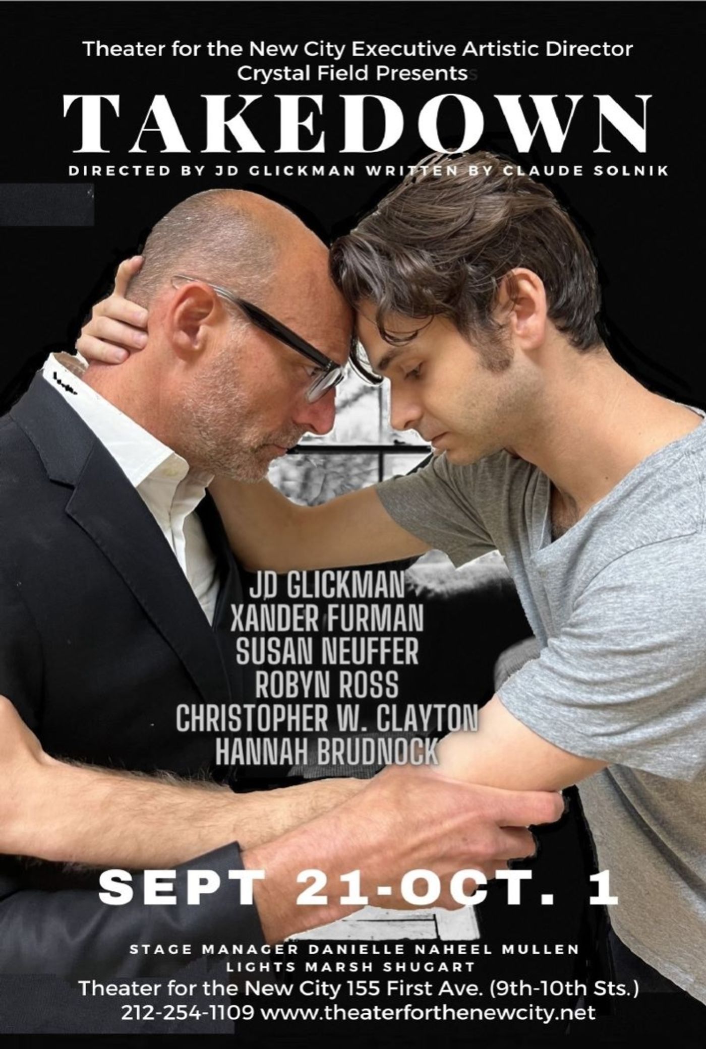 Review: TAKEDOWN at Theater For The New City  Image