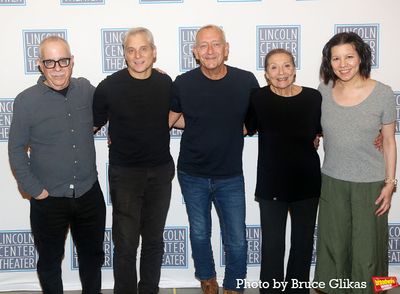 Ira Weitzman, Alex Sanchez, Michael John LaChiusa, Graciela Daniele and Deborah Abram Photo