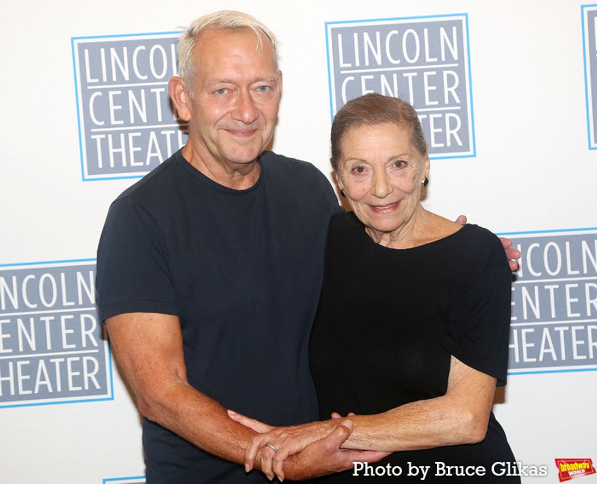 Michael John LaChiusa and Graciela Daniele at 