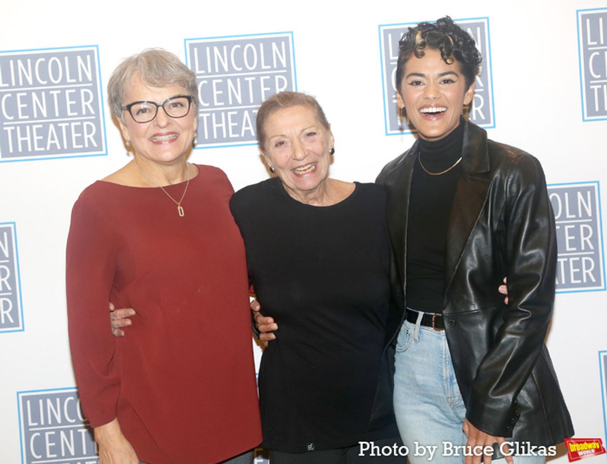 Priscilla Lopez, Graciela Daniele and Kalyn West  at 