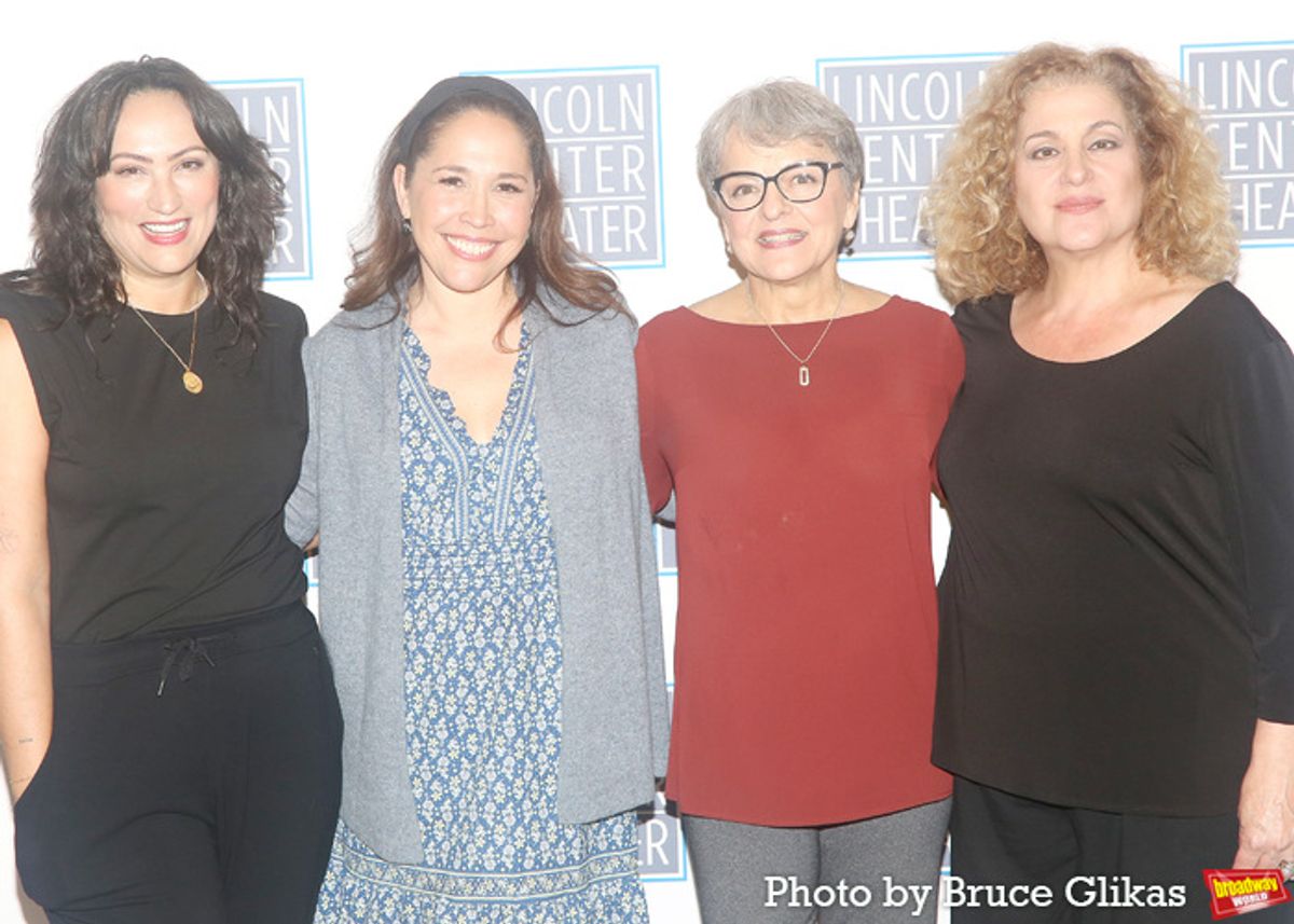 Eden Espinosa, Andrea Burns, Priscilla Lopez and Mary Testa  at 