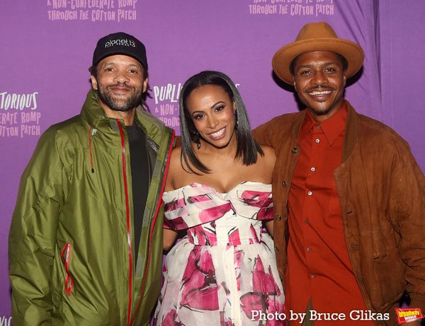 Savion Glover, Nicolette Robinson Odom and Ephraim Sykes Photo