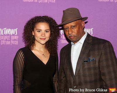Lily Santiago and Ruben Santiago-Hudson Photo