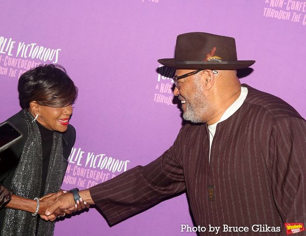 Melba Moore and Laurence Fishburne Photo