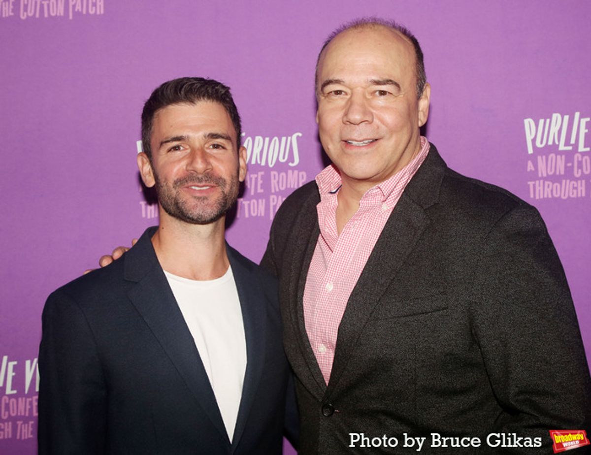 Adam Kantor and Danny Burstein at 