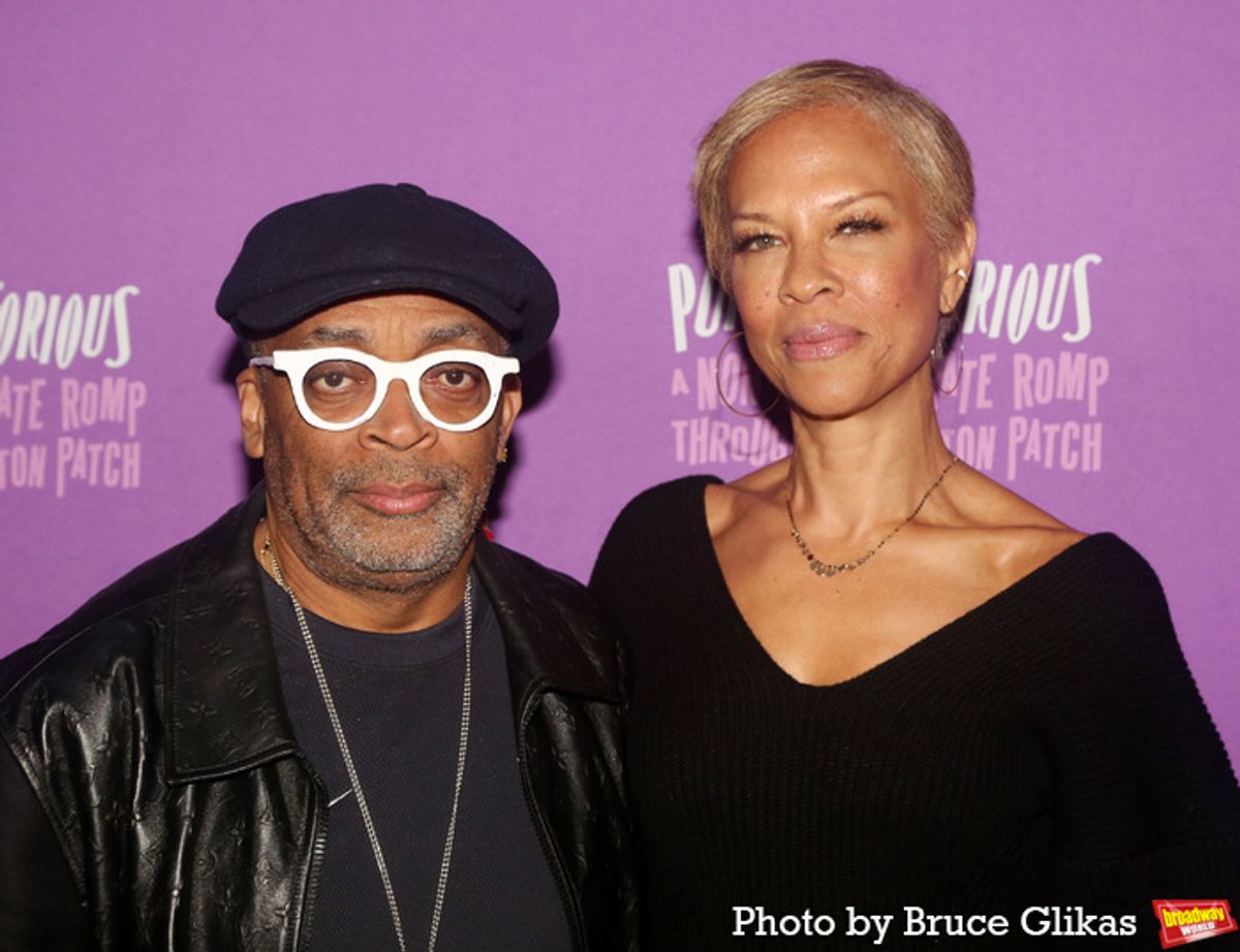 Spike Lee and Tonya Lewis Lee at 