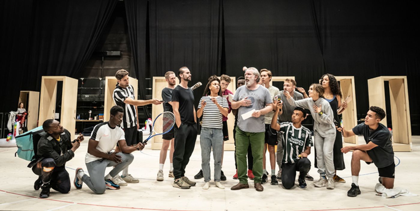Photos: First Look Rehearsal Images for the West End Transfer of DEAR ENGLAND Photos: First Look Rehearsal Images for the West End Transfer of DEAR ENGLAND Image