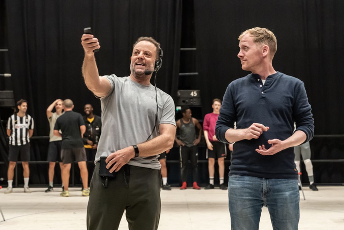 Will Harrison-Wallace and Gunnar Cauthery at 