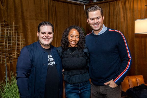Josh Gad, Nikki M. James and Andrew Rannells Photo