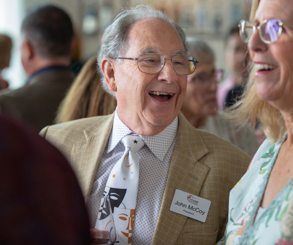 Board president John McCoy at 