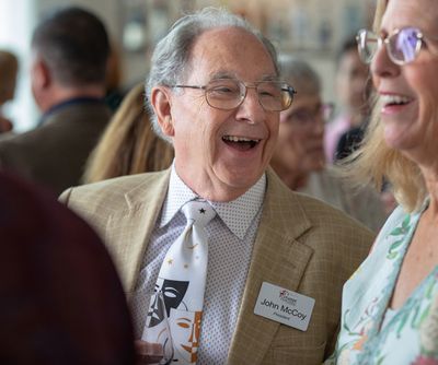 Board president John McCoy Photo