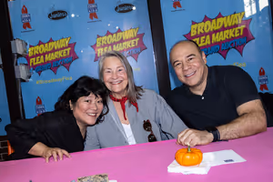 Ann Harada, Cherry Jones, Danny Burstein Photo