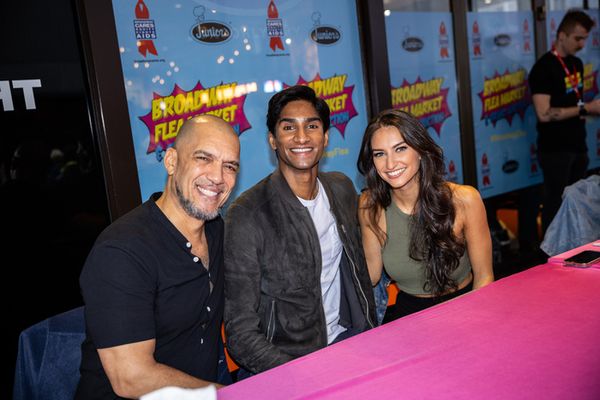 Dennis Stowe, Michael Maliakel, Sonya Balsara Photo