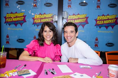 Alli Mauzey, Michael Urie Photo