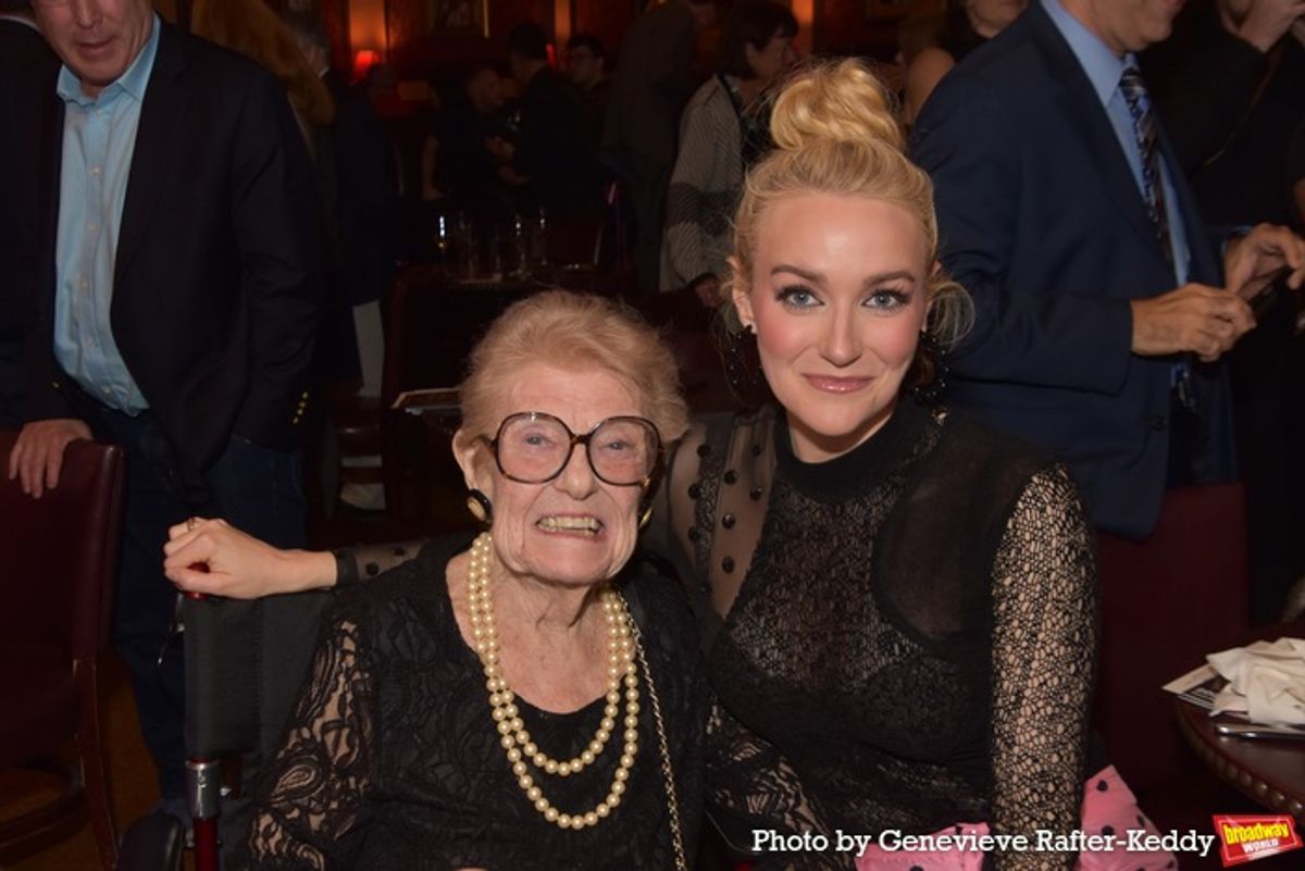 June Freemazon and Betsy Wolfe at 