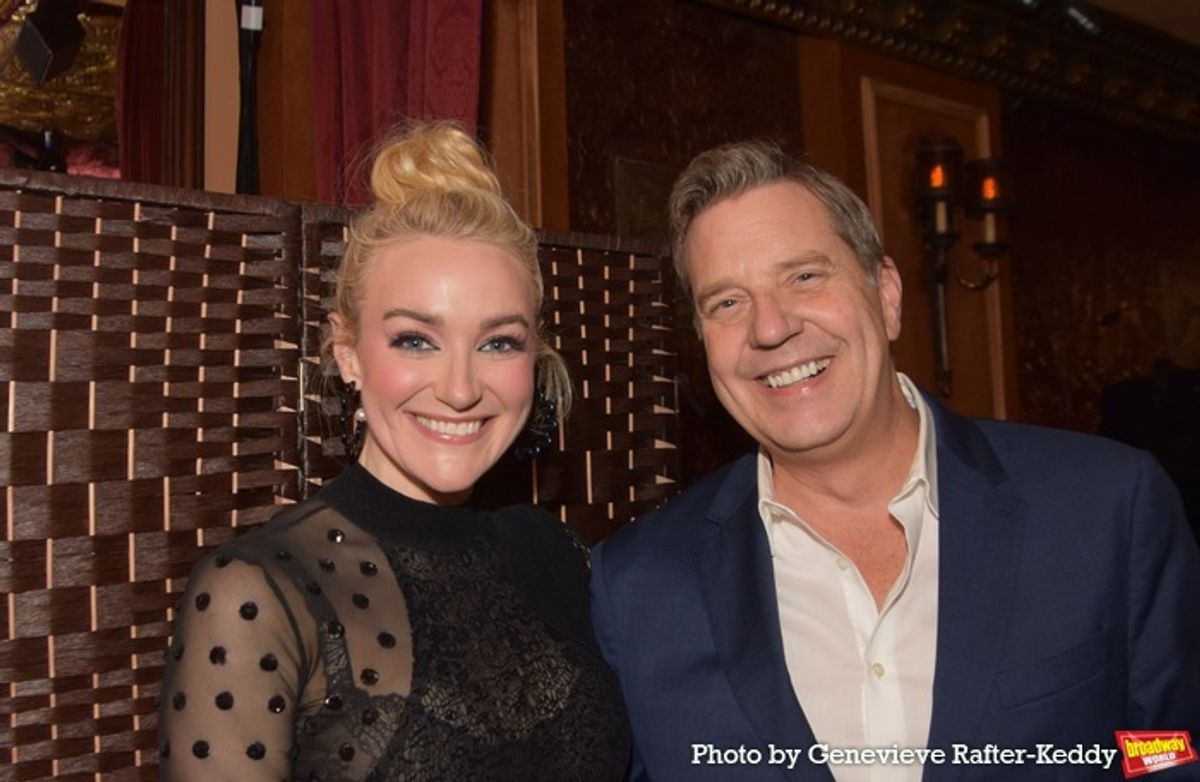 Betsy Wolfe and Steven Renege at 