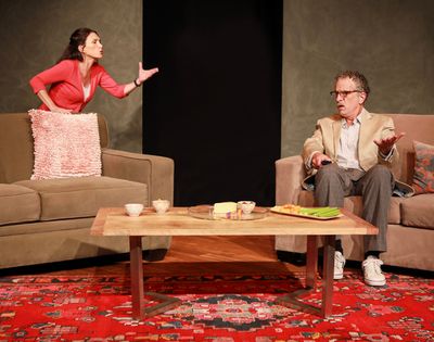 Julie Dretzin as Alice and  John Ales as Ben  Photo