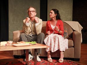 John Ales as Ben and Julie Dretzin as Alice  Photo